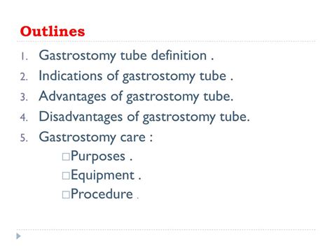 Ppt Gastrostomy Care Powerpoint Presentation Free Download Id4497125