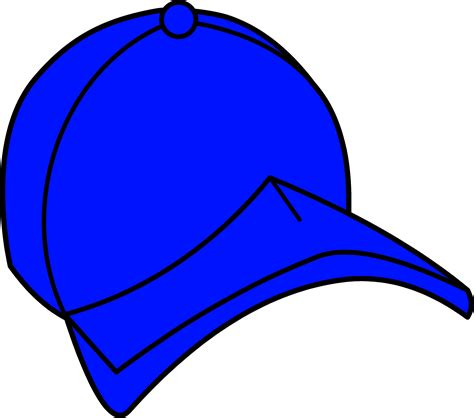 Blue Baseball Cap Clipart - Free Clip Art png image