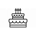 Cake Birthday Vector Icon Icons Freepik Designed
