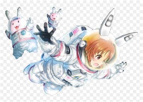 Astronaut Space Anime Travel Spacetravel Spaceship Anime Girl