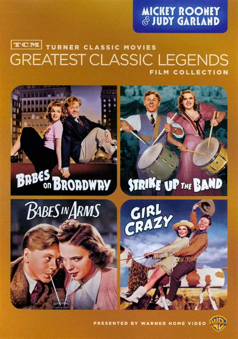 best buy tcm greatest classic films collection mickey rooney and judy garland [4 discs] [dvd]