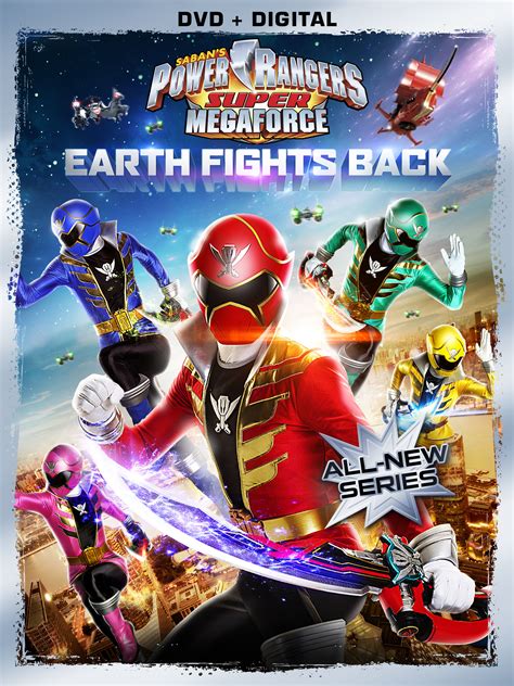 Power Rangers Super Megaforce Earth Fights Back Dvd Best Buy