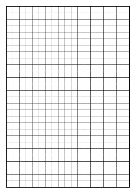 Graph Paper 1 Cm Squares Templates At