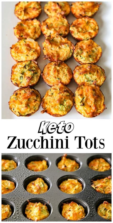 It's right up there with cauliflower in terms of its versatility. These simple keto Zucchini Tots make a great low-carb ...