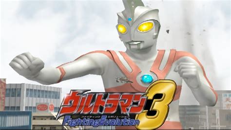 Ps2 Ultraman Fighting Evolution 3 Battle Mode Ultraman Ace 1080p