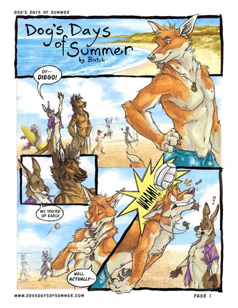 The Dogs Days Of Summer Is An Interactive Reader Driven Web Comic By