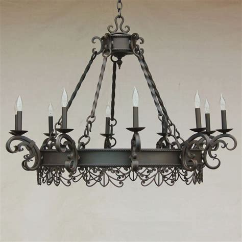 1433 10 Spanish Style Chandelier Spanish Revival Lighting