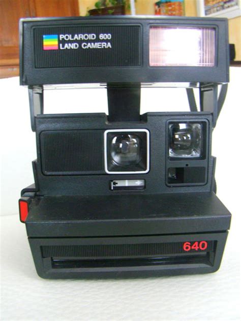 Polaroid Model 640 Land Camera Red Button Instant Catawiki