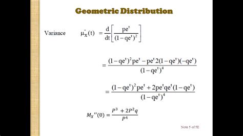 1 8 Geometric Distribution Youtube