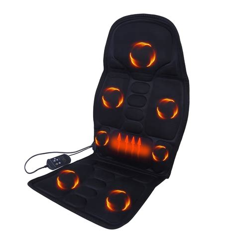 car back neck lumbar heated electric full body massage massager seat cushion pad