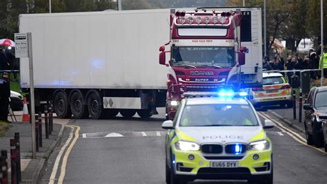 39 Bodies Found In Truck In England More Arrests Driver In Custody