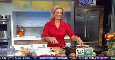 ann romney makes welsh cakes not news in ‘good morning america guest host stint new york