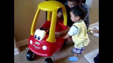 What kind of toys should you buy for one year olds? Baby's First Car - Riding Toy Cozy Coupe (1 1/2 years old ...