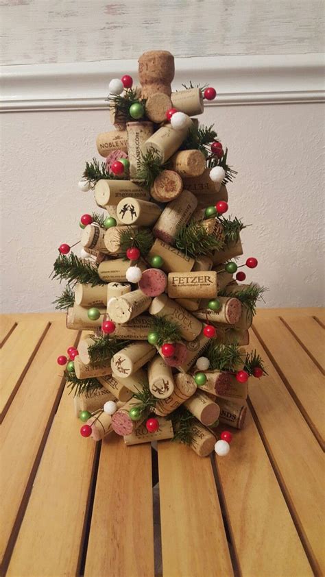 Wine Cork Christmas Tree Great Holiday Diy T Wine Cork Diy