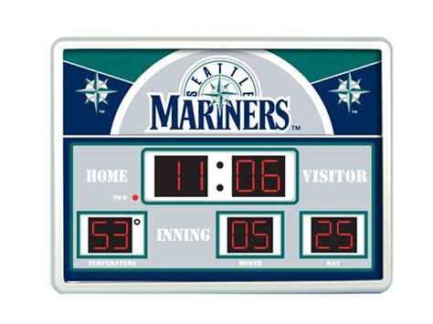 Get the latest major league baseball box scores, stats, and live game results. Major League Baseball Official Team Logo Scoreboard Wall ...