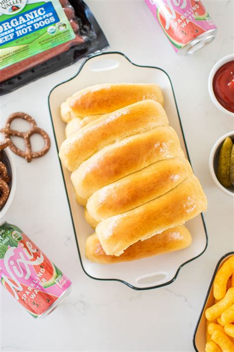 Homemade Sourdough Hot Dog Buns Mimis Organic Eats