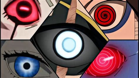 Narutotop 40 Strongest Eyes Jōgantenseiganrinneganmangekyo