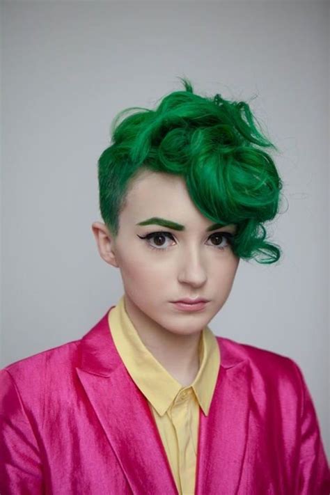 50 Green Hair Dye Ideas That You Will Love With Hairstyle Green