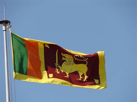 Sri Lankan Travel Blog The Lion Flag