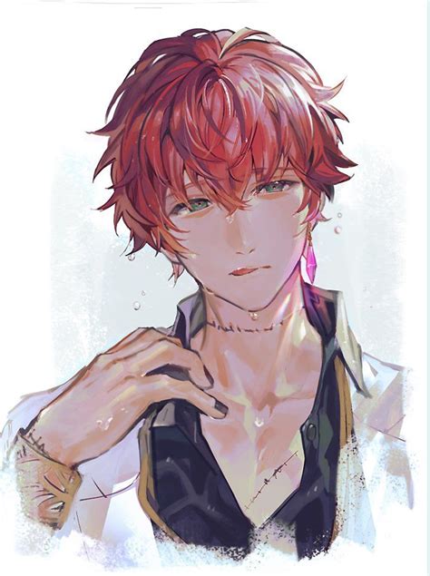 Pin By Noah On Mahoyaku Red Hair Anime Guy Anime Red Hair Red Hair Boy