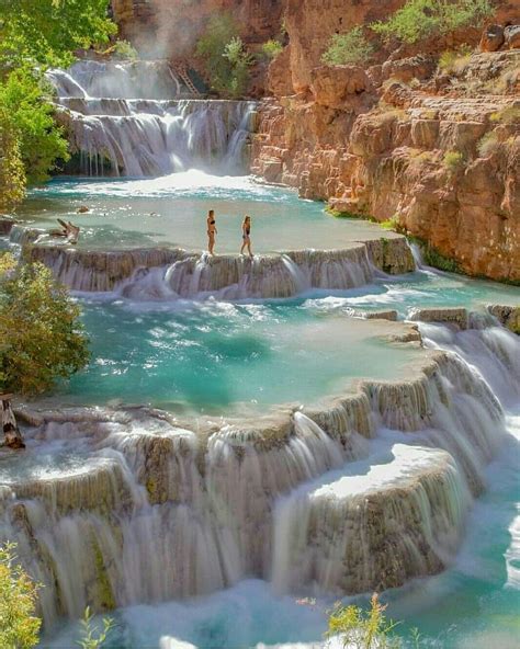 Beaver Falls Supai Arizona Havasupai Falls Arizona Havasu Falls