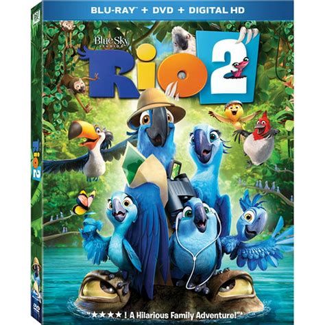 Rio 2 Blu Ray Dvd Digital Copy