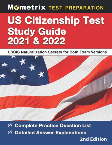 Buy Us Citizenship Test Study Guide 2021 And 2022 Uscis Naturalization