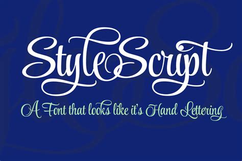 Style Script — Most Popular Popular Script Fonts Popular Fonts