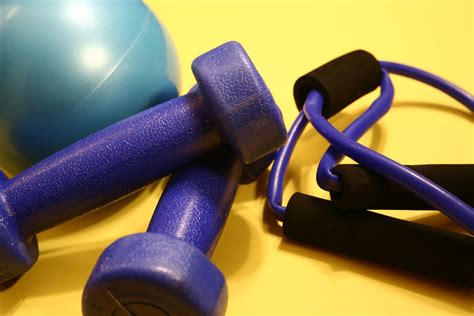 Public Domain Picture This Image Depicts A Still Life Composed Of Exercise Equipment Including