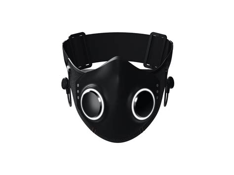 Xupermask High Tech Face Mask Includes Bluetooth Earbuds Led Lights