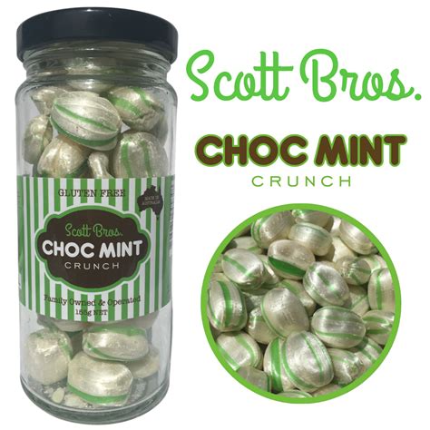Choc Mint Rock Candy 155g