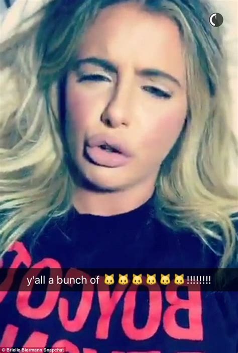 Kim Zolciak S Daughter Brielle Goes On Rant Denying She S Had Plastic
