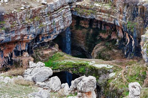 Three Bridges Cave Baatara Gorge Waterfall Lebanon 6 კვირა