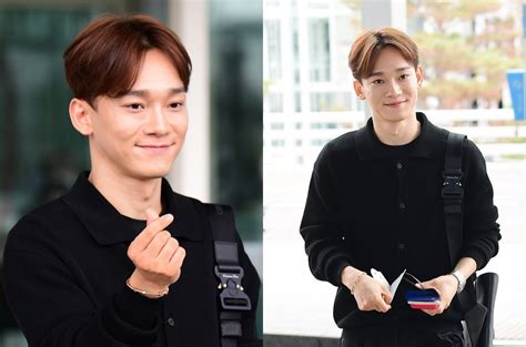 Exo Chen Delights Fans With First Airport Appearance Since Military Discharge Kpopstarz