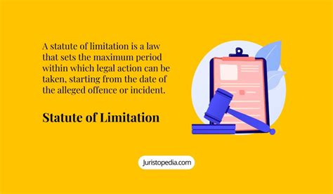 Statute Of Limitations Legal Definition Rationale Tolling And The
