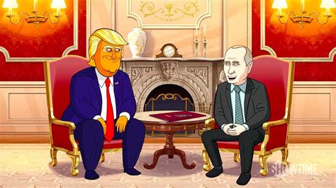 Putin Shows Trump ‘pee Tape In ‘our Cartoon President Season 2 Premiere