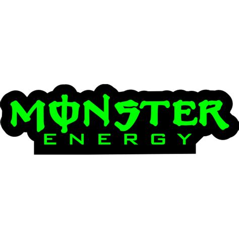 Sticker Et Autocollant Monster Energy Letrrage