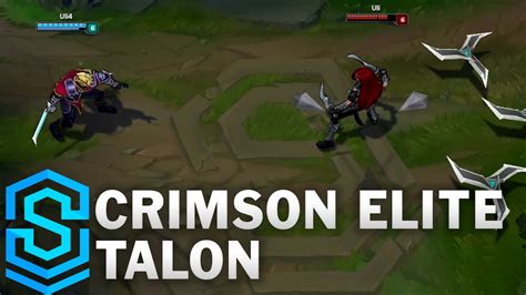 Crimson Elite Talon Skin Spotlight Assassin Update 2016 League Of