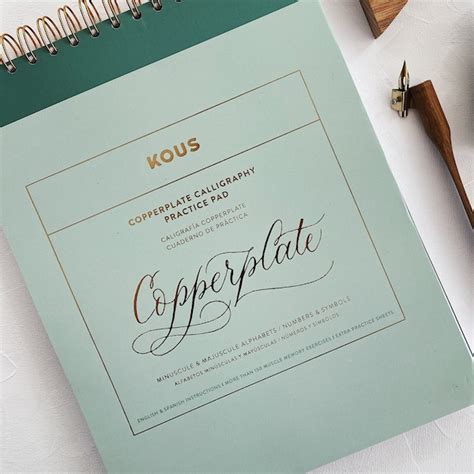 Master Class Copperplate Practice Sheets From Basic Strokes Etsy Canada