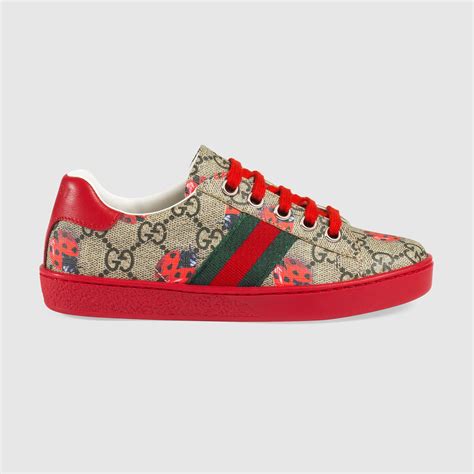 Gucci Childrens Gg Ladybugs Low Top Girls Shoes Kid Shoes Baby