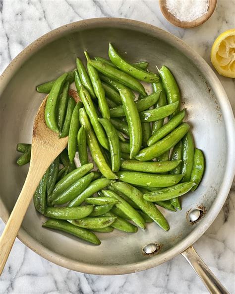 How To Cook Sugar Snap Peas 15 Minute Sautéed Recipe The Kitchn