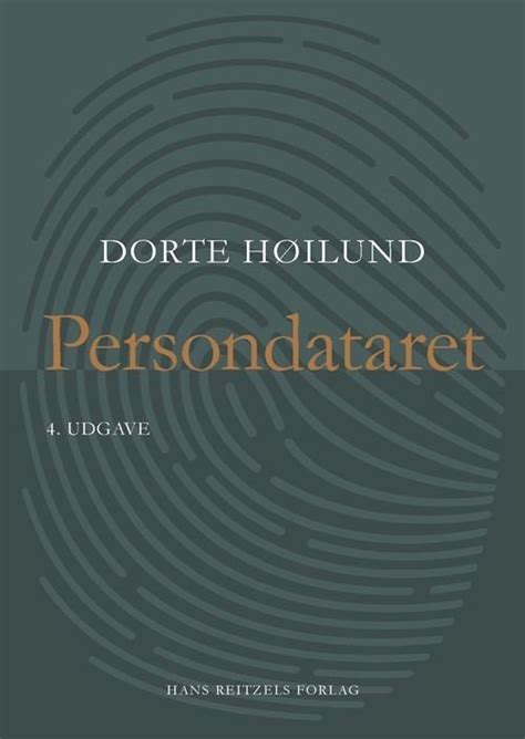 Persondataret af Dorte Høilund Hæftet Bog Gucca dk
