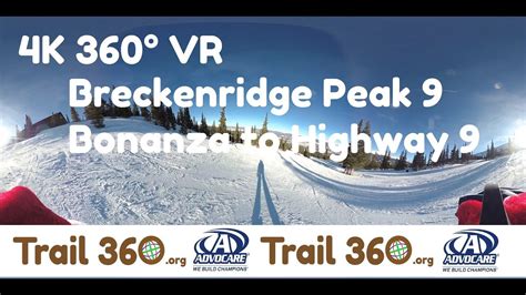 Breckenridge Peak 9 Bonanza To Highway 9 Trail 360 Youtube