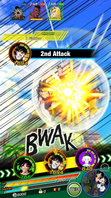 Developed by akatsuki and published by bandai namco entertainment, it was released in japan for android on january 30. Dragon Ball Z Dokkan Battle - WWGDB