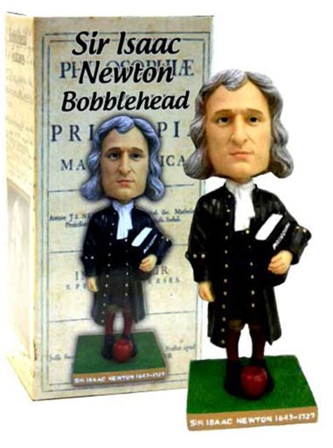 New Sir Isaac Newton Principia Science Bobblehead Doll On Popscreen