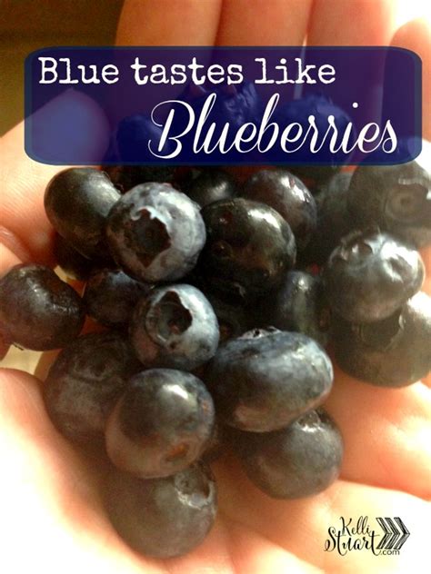 What do blue takis taste like. Blue Tastes Like Blueberries - Kelli Stuart