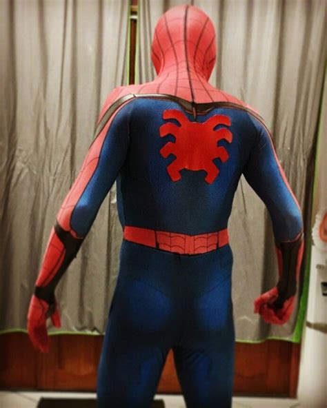 ling bultez high quality new captain america spiderman cosplay costume civil war spider man suit