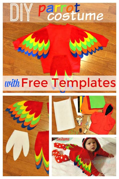 Aug 05, 2020 · don't walk the plank this fall! Baby Parrot Costume DIY with Free Pattern Templates