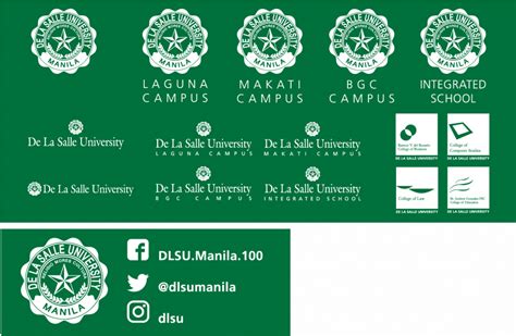 Logo Green Bg Orientation Id Manual 2019 De La Salle University