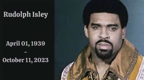 rudolph isley founding member of the isley brothers dies at 84 youtube